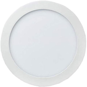 Ultra Slim 18w Round LED Panel Light Wall Mounted 8 Inch - White