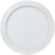 Ultra Slim 18w Round LED Panel Light Wall Mounted 8 Inch - White