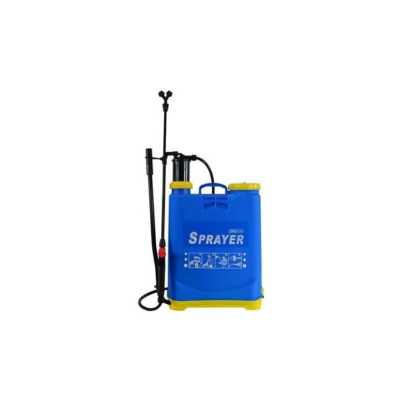 Abbasali Backpack 16L High Capacity Manual Pressure Sprayer, Suitable For Agricultural And Horticultural Purposes (16L)