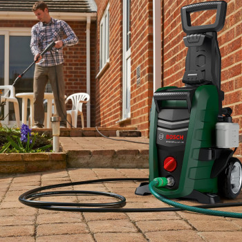 Bosch Home And Garden High Pressure Hose - (6M) Aquatak Washer Accessory F016800360 Black