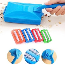 EZLIFE Heads Handheld Carpet Brushes Table Sweeper, Crumb Cleaner, Roller Tool - Home Cleaning Accessaries ZH01557