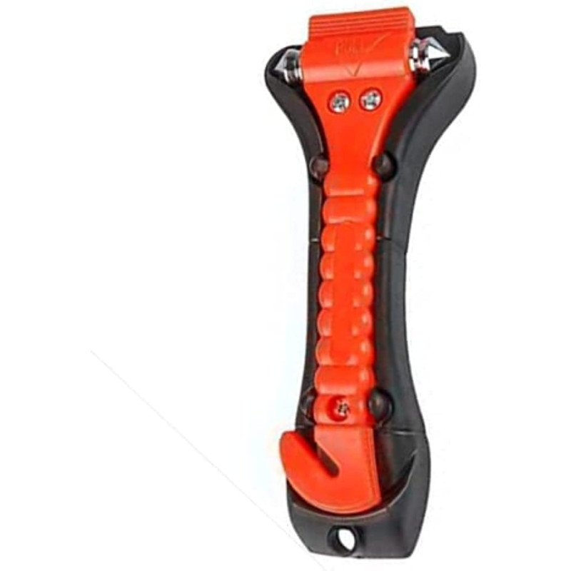 Emergency Escape Tool Auto Car Window Glass Hammer Breaker and Seat Belt Cutter Escape 2-in-1 Tool 1pcs