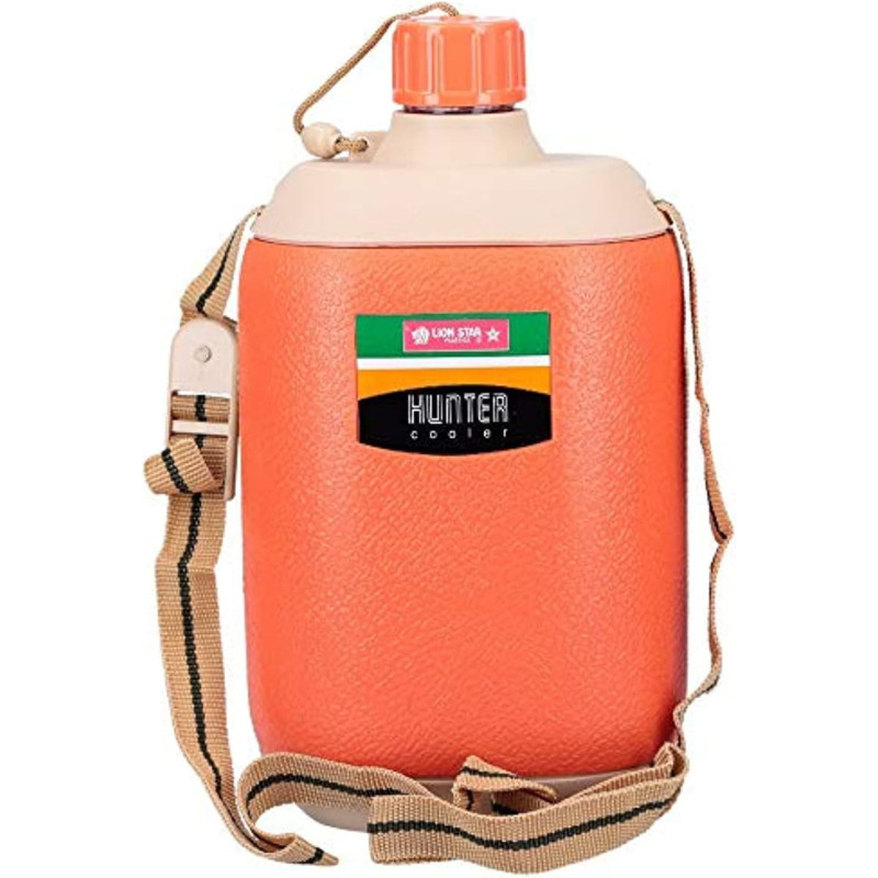 Lion Star HU-2 Hunter Water Bottle (Orange, 1000ml)