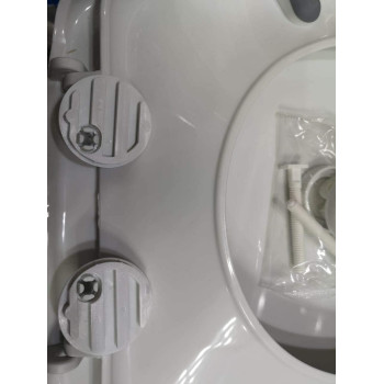 Toilet Seat Cover, White, Oval Shape
