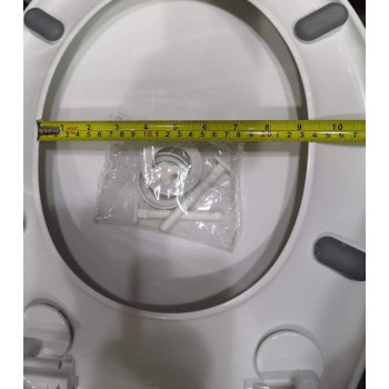 Toilet Seat Cover, White, Oval Shape