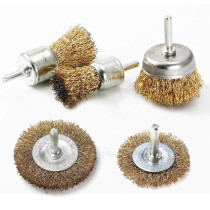 VWMA Wire Wheel And Cup Brush Set of 5 Abrasive Brushes