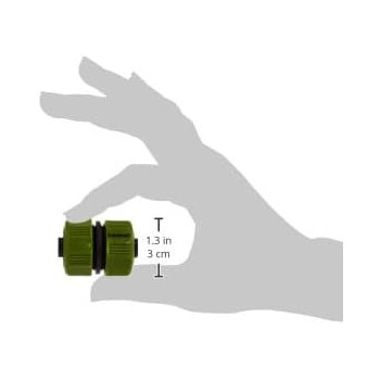 Beorol - Garden 1/2 Inch Plastic Hose Mender, Green