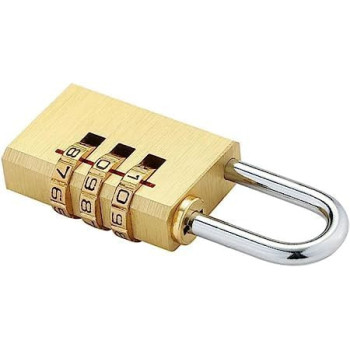 Abbasali Mini 3 Digits Number Password Code Lock Combination Padlock Resettable For Travelling Bag Door (3)