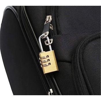 Abbasali Mini 3 Digits Number Password Code Lock Combination Padlock Resettable For Travelling Bag Door (3)