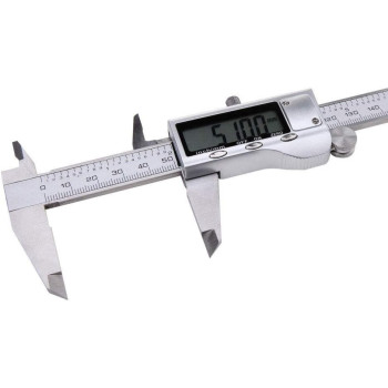 Stainless LCD Electronic Digital Vernier Caliper Micrometer Guage 150mm To 6 Inch