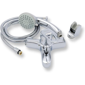 Milano Single Lever Bathroom Shower Mixer Milano Tarki, Bathroom Fixers, Silver