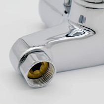 Milano Single Lever Bathroom Shower Mixer Milano Tarki, Bathroom Fixers, Silver