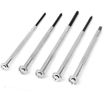 Abbasali 11Pcs Micro Screwdriver Set Precision Tool Watch Jewelry Glasses Repairs Kit Small Screwdriver Set For Electronics, Toys Computer Watch Repair