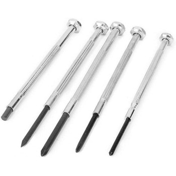 Abbasali 11Pcs Micro Screwdriver Set Precision Tool Watch Jewelry Glasses Repairs Kit Small Screwdriver Set For Electronics, Toys Computer Watch Repair