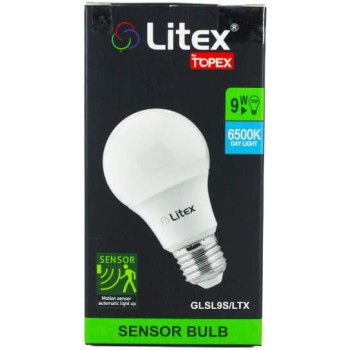 Litex LED Sensor Bulb (Lamp) 9W
