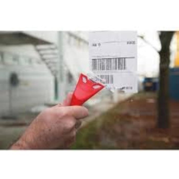 Abbasali Sticker Remover Spray 450Ml With Glass Scrapper & 10Pcs Spare Blades Used To Remove Stickers From Glasses And Other Uses