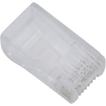 Abbasali RJ-45 CAT6E Connector, Pack of 100