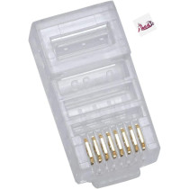 Abbasali RJ-45 CAT6E Connector, Pack of 100