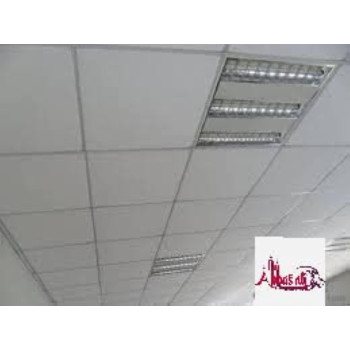 Abbasali Gypsum Ceiling Tile 600x600x7mm (Pack Of 8 Pieces)