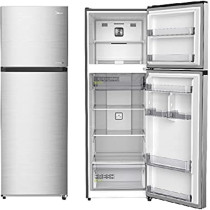 Midea 385 Liters Top Mount Refrigerator Silver, Mdrt385Mte46-1 Year Full And 10 Years Compressor Warranty