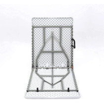 1.8M 6Ft Foldable Lightweight Table, Durable Outdoor And Indoor Portable Table, Colour White