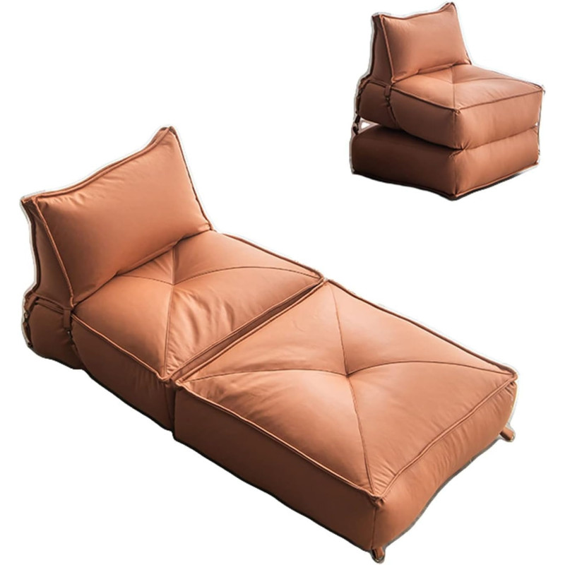 Deep Sleep Bean Bag Soft and comfortable Lounger chair Living Room Furniture Bed Folding Recliner Sofa with Filler Living Room Lazy Couch DS-BBS-03