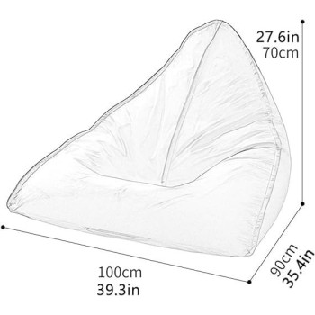 Deep Sleep Couches for Living Room Lazy Sofa Balcony Lying Leather Single Chair Sofa Bedroom Living Room Study Leisure Sofa ‎DS-BB-05