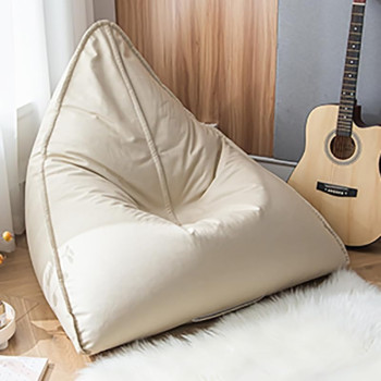 Deep Sleep Couches for Living Room Lazy Sofa Balcony Lying Leather Single Chair Sofa Bedroom Living Room Study Leisure Sofa