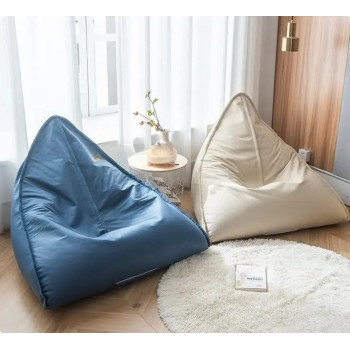 Deep Sleep Couches for Living Room Lazy Sofa Balcony Lying Leather Single Chair Sofa Bedroom Living Room Study Leisure Sofa