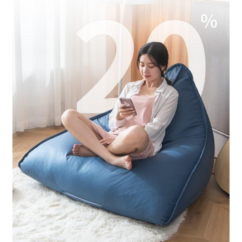 Deep Sleep Couches for Living Room Lazy Sofa Balcony Lying Leather Single Chair Sofa Bedroom Living Room Study Leisure Sofa DS-BB-01