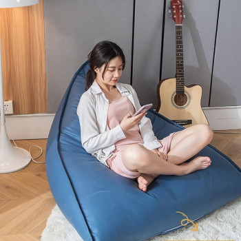 Deep Sleep Couches for Living Room Lazy Sofa Balcony Lying Leather Single Chair Sofa Bedroom Living Room Study Leisure Sofa DS-BB-01