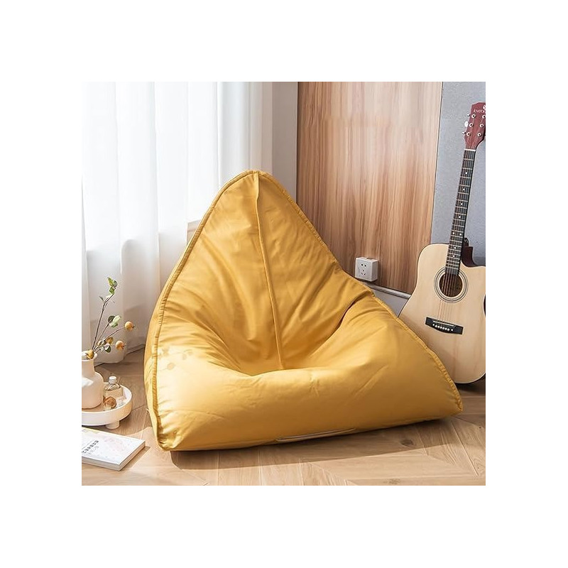 Deep Sleep Couches for Living Room Lazy Sofa Balcony Lying Leather Single Chair Sofa Bedroom Living Room Study Leisure Sofa DS-BB-07