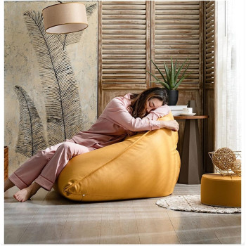 Deep Sleep Couches for Living Room Lazy Sofa Balcony Lying Leather Single Chair Sofa Bedroom Living Room Study Leisure Sofa DS-BB