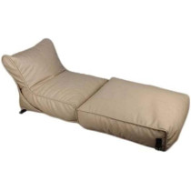 DEEP SLEEP EVERY NIGHT Bean Bag Bed Chair Sofa Bed Leather Wallow Filp Out Lounger relaxing bed chair relaxer ideal for hostels hotel hospitals Beige