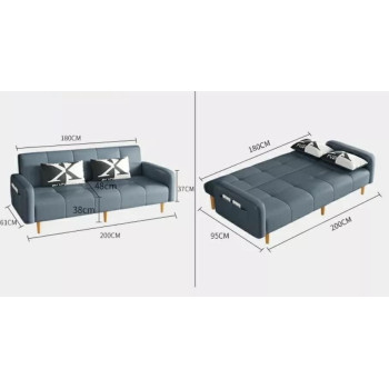 Light luxury fabric sofa