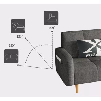 Light luxury fabric sofa