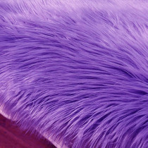Soft Faux Sheepskin Fur Rug Soft Fluffy Carpets Chair Couch Cover Seat Area Rugs For Bedroom Sofa Floor Living Room Home Decor Nursery (Purple)