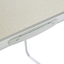 Adjustable table, Folding table with barbecue handle, outdoor camping, camp, beach, fishing, excursion, champing, furniture outdoor Camping, Picnic table alloy Size : 80x60 cm