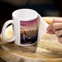 Ceramic Sublimation Mugs Set of 2, 12 oz Coffee Mugs, Ceramic Coffee Cups Mugs with Handle, Perfect for Cappuccino,Tea,Latte,Espresso,Hot Beverage,Wine SD - 28446-P