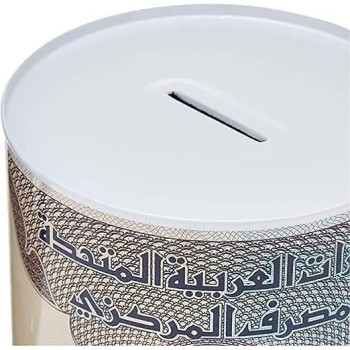 Coin Box, Bank Money Saving Jar Tin Box Containers 15X22 Cm, Assorted Design