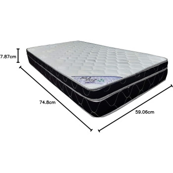 Deep Sleep Box Top Medicated Mattress Queen - W 150 x L 190 x D 20 cm