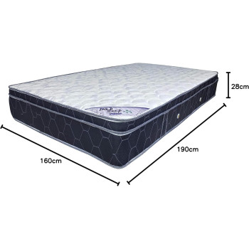 Deep Sleep Box Top Spring Mattress (Queen - 160 x 200 Cm)