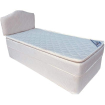 Deep Sleep Devan Bed with Headboard with Spring Pillow Top Mattress 180X200 cm