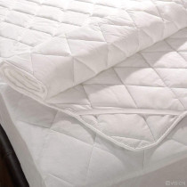 Deep Sleep Double/Full Size 120X190 CM, Satin,Space Pattern, White - Matress Protectors