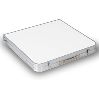 Deep Sleep Bamboo Foldable Breakfast Table, Laptop Desk, Bed Table, Serving Tray with Folding Legs & Handles Bamboo (120 X 60 CM)