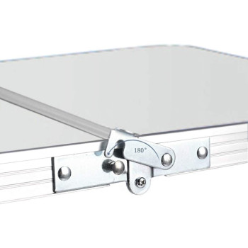 Deep Sleep Bamboo Foldable Breakfast Table, Laptop Desk, Bed Table, Serving Tray with Folding Legs & Handles Bamboo (120 X 60 CM)