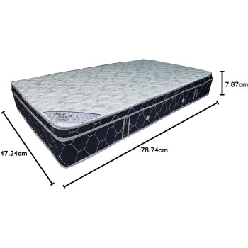 Deep Sleep Every Night Box Top Medicated Mattress Double - W 120 x L 200 x D 20 cm