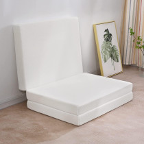 Deep Sleep  Folding Foam Mattress White Color - Single Size W 90 x L 180 x H 7