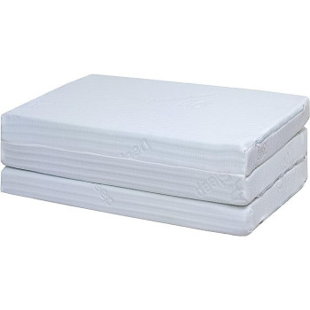 Deep Sleep  Folding Foam Mattress White Color - Single Size W 90 x L 180 x H 7