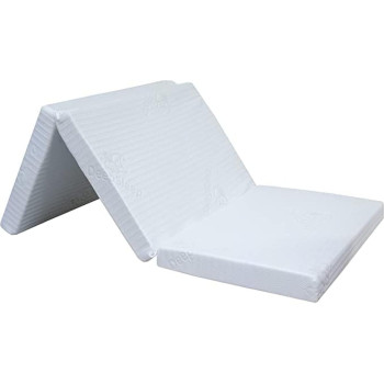 Deep Sleep  Folding Foam Mattress White Color - Single Size W 90 x L 180 x H 7